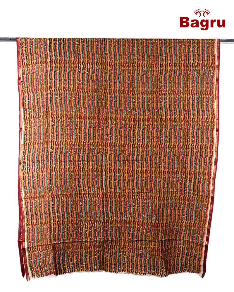 null- Jai Texart - Bagru - Jaipur- Sanganer. Hand Block printed Kurta - Printed Top Fabrics