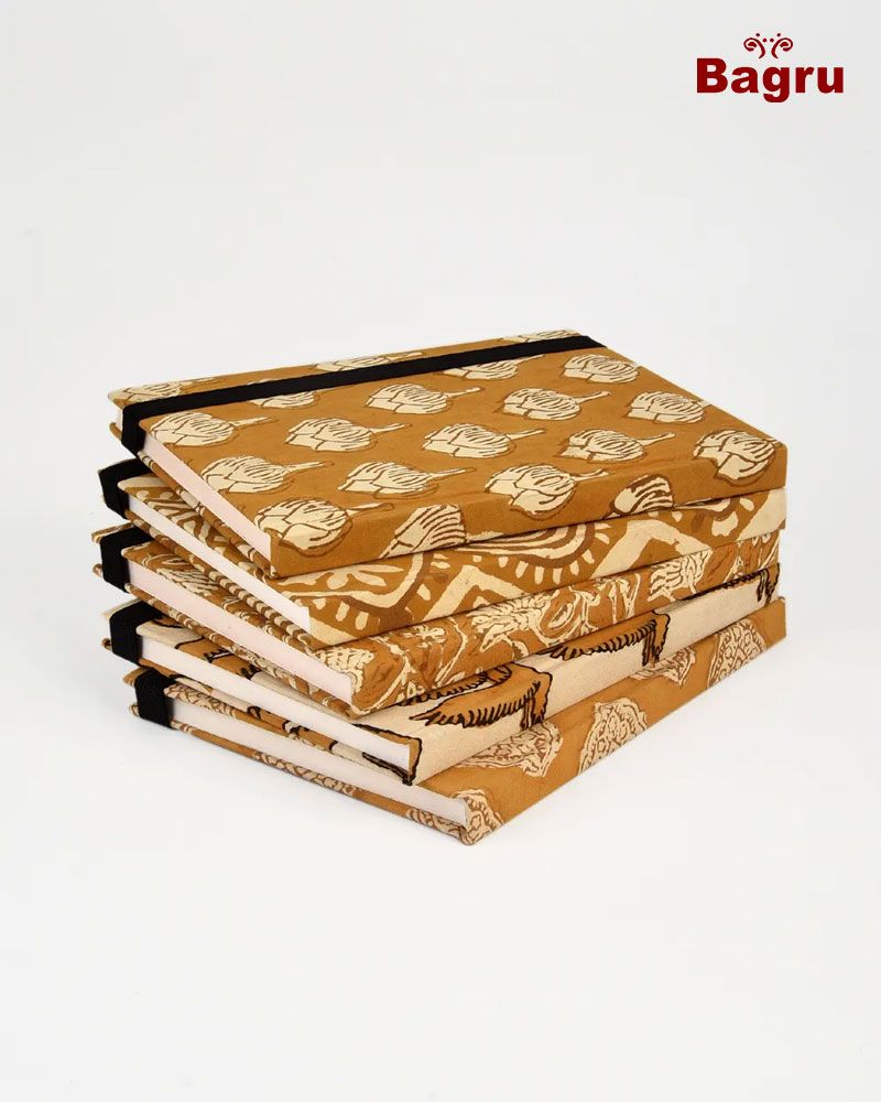 null- Jai Texart - Bagru - Jaipur- Sanganer. Hand Block printed Handmade Diary