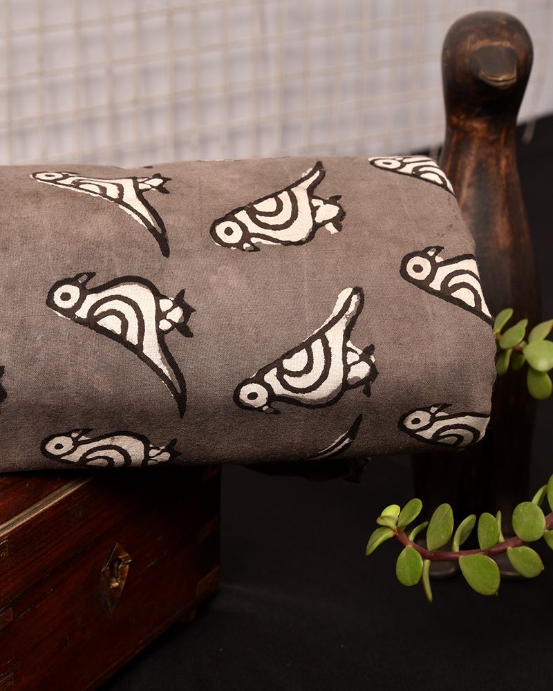 null- Jai Texart - Bagru - Jaipur- Sanganer. Hand Block printed Mud Resist Printed Fabrics