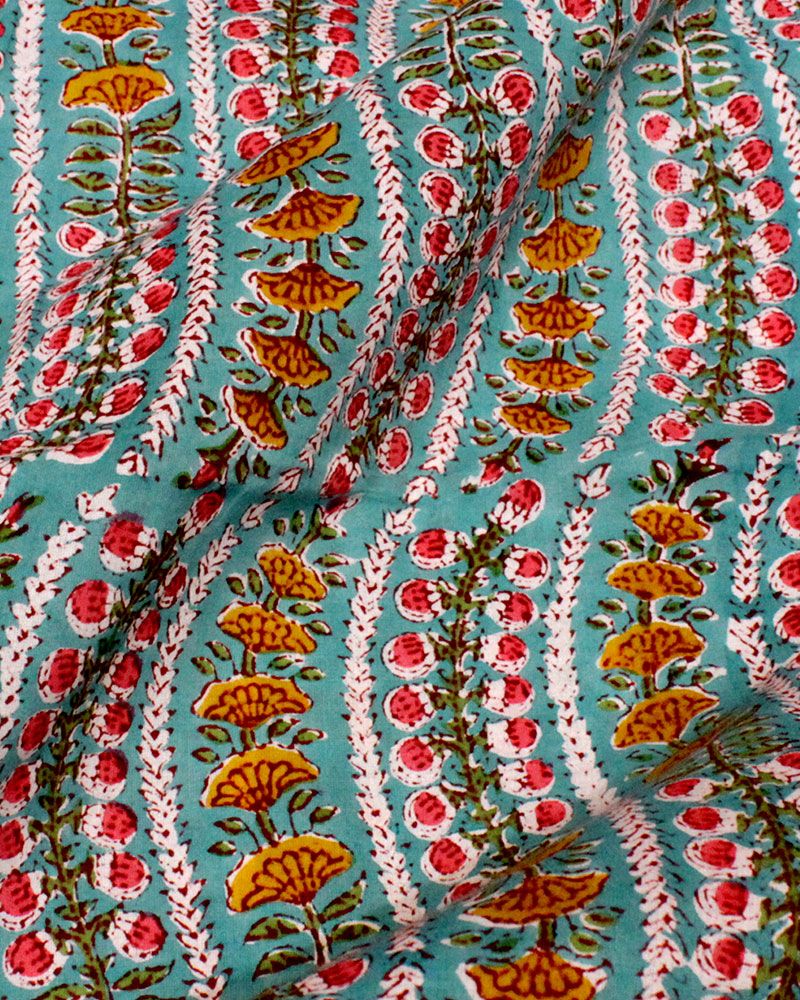 null- Jai Texart - Bagru - Jaipur- Sanganer. Hand Block printed Rapid Block Printed Fabrics
