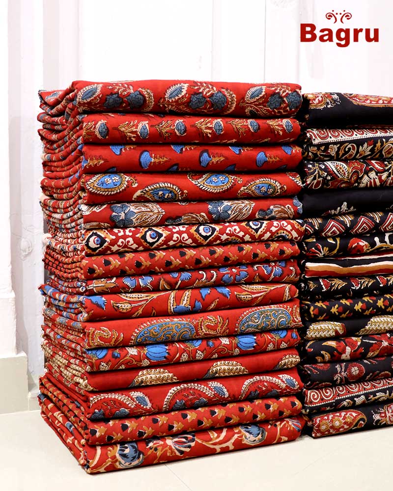 bagru-4.jpg- Jai Texart - Bagru - Jaipur- Sanganer. Hand Block printed Bagru Block Printed Fabrics