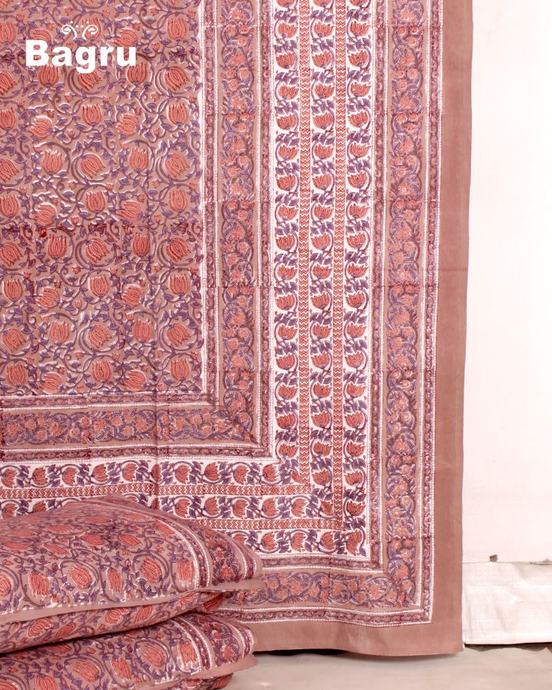 null- Jai Texart - Bagru - Jaipur- Sanganer. Hand Block printed Bedsheets