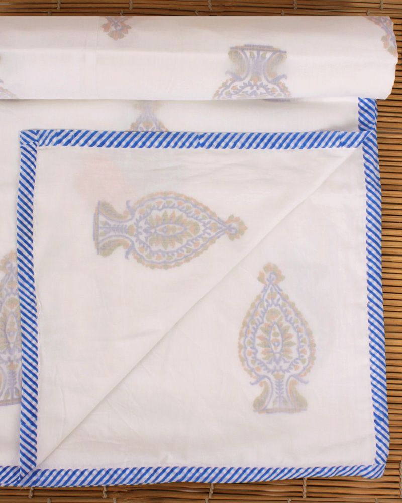 null- Jai Texart - Bagru - Jaipur- Sanganer. Hand Block printed Dohar