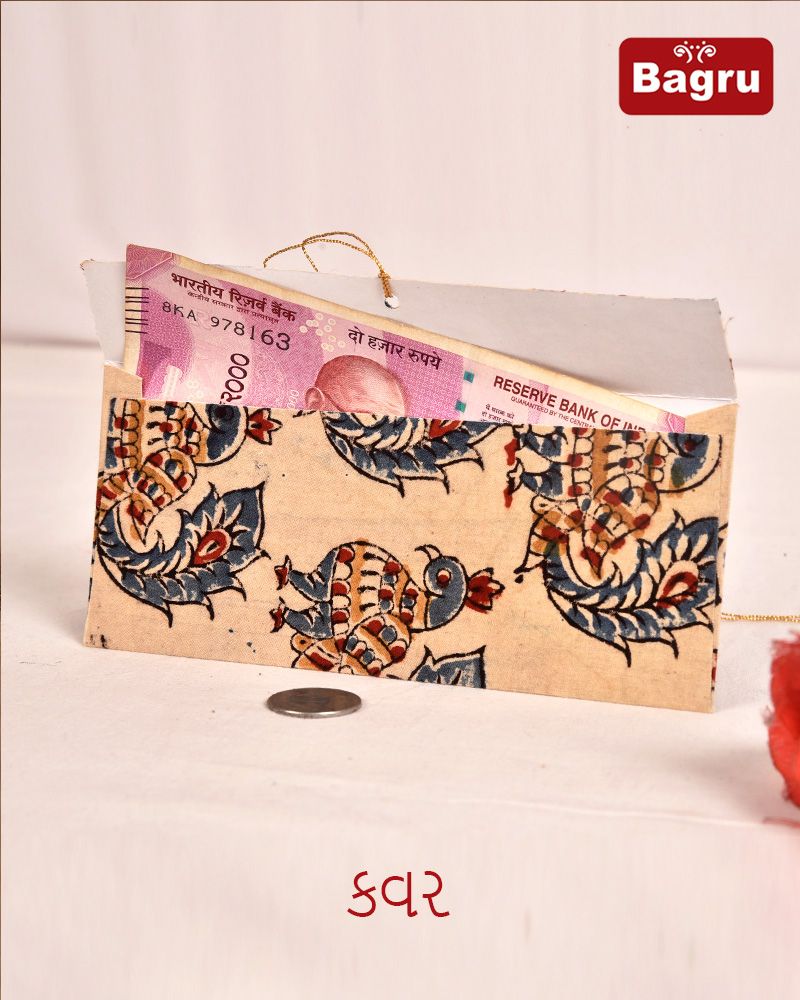 Classy and ExclusiveHand block printed envelopes by Wholesalers Manufacturers Exporter, Jai Texart for corporate festive gifting.- Jai Texart - Bagru - Jaipur- Sanganer. Hand Block printed Envelope