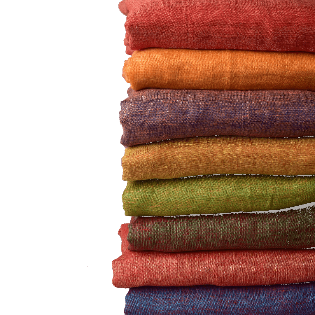 null- Jai Texart - Bagru - Jaipur- Sanganer. Hand Block printed Linen Dupatta