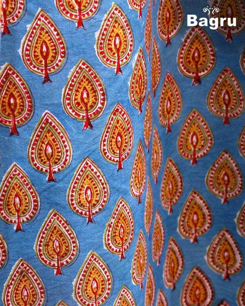 null- Jai Texart - Bagru - Jaipur- Sanganer. Hand Block printed Rapid Block Printed Fabrics